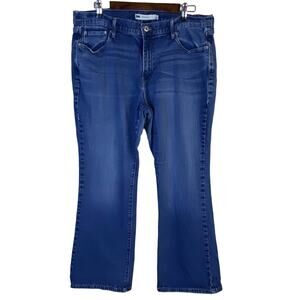 Levi's 515 Bootcut Jeans Women's 16 Blue Mid Rise Medium Wash Classic Capsule‎